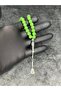 Green Glass Beads Natural Stone Misinali Prayer Beads - 4