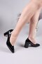 Yerba Patent Leather Low Heel Shoes Black - 4