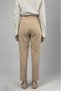 Women's High-Waisted Stretchy/ Stretch Fabric Fabric Carrot Cut Pencil Pants Stone - 8