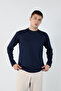 Regular Stretchy Modal Fabric Men's Sweatshirt - 2
