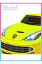 – Baby Ride On Car with Steering Wheel & Backrest- Yellow - 7