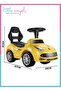 – Baby Ride On Car with Steering Wheel & Backrest- Yellow - 8