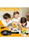 5 Pieces of Unbreakable Construction Machines That Can Be Disassembled and Assembled into a Robot, Detachable Toy - 7