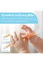 Baby Silicone Feeding Spoon Set – Pack of 2 (Orange) - 6
