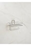 Adhesive Toilet Paper Holder Hanger Chrome Metal Toilet Roll Holder - 3