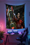 Ronaldo Cr7 Football Player Wall Cloth - High Quality Fabric, Room Decor Tapestry Wall Hanging - 3