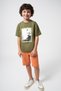 Boy's Bermuda Shorts 8-16 Years Old 0231 Orange
