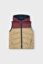 Boy 4-9 Years Old Double-Sided Hooded Vest Navy Blue - 6