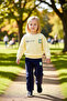 Cotton Printed Oversized Thick Fleece Inside Girls' Knitted Bottom Top Set Quality Stylish Comfortable