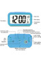 M899 Thermometer Clock, LCD, Night Light, Blue - 7