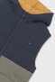 8-18 Years Old Double-Sided Hooded Vest Yellow - 6