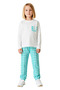 Girls' Long Sleeve Pajama Set Comfortable and Stylish Perfect Choice for Nights Quality Stylish - 4