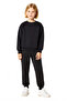 Girl's Comfortable Cotton Regular Fit Sweatshirt and Sweatpants Set Quality Stylish Comfortable - 4