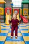 Girl's Comfortable Stretchy Ribbed Detailed Long Sleeve Top and Leggings Set Quality Stylish Comfortable - 3