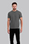 Men's Waffle Textured Short Sleeve Slimfit T-Shirt - 5