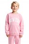Girl's Cotton New York Printed Crew Neck Sweatshirt and Sweatpants Set Quality Stylish - 5