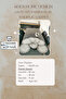 Jute, American Service Set, 6 Plates, 1 Bread Basket, Plate Mat, Plate Set, Modern Lux Presentation - 6
