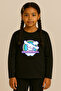 Cinnamoroll Printed Long Sleeve Girls' T-Shirt (Ages 4-13) - 2
