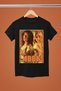 Abba Printed Cotton Short Sleeve Regular Fit Rock T-Shirt