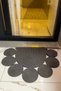 Jüt Aurora Natural Four Seasons Door Mat Wicker Compatible with Both Indoor and Outdoor Welcome Mat