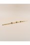 Auravia Inlaid Stone 3 Evil Eye Beaded Xuping Bracelet - 6