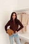Basic Double Zipper Detailed Mock Neck Knitwear Cardigan Aw25Hi0054 - 3
