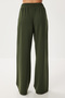 Wide Leg Modal Sweatpants Lub0070 Dark Green - 4