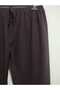 Winter, Cashmere Fabric, High Waist, Elastic, Straight Wide Leg Pants - 5