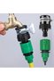 Universal Fountain Faucet Clamp-On Connection Head and Hose Connector Set of 2