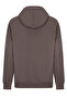 Light Brown Basic Sweatshirt Hoodie - 4