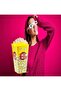 Movie Day Xi Yellow Popcorn Bucket - Snack Container Snack Bowl Chips Nutrition Container - 3