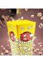 Movie Day Xi Yellow Popcorn Bucket - Snack Container Snack Bowl Chips Nutrition Container