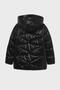 Girl's 8-18 Years Padded Long Coat Black - 5