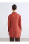 Lcwaikiki Classic Brown Women's Shirt Tunic - 3