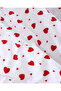 Heart Patterned Double Duvet Cover Set - 5