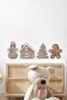 Snowy Cookie Christmas Sticker Pack New Year Set Glass Wall Sticker - 2