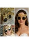 Biride to Be Written Gold Shiny Gold Bridal Accessory Glasses Bachelorette Wedding Party Glasses - 4