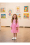 Buckled Polka Dot Puffy Tulle Dress - 5