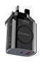 45W Power Adapter Duo, Dual USB-C & USB-A Ports, PD & QC Super Fast Charging - Black - 3