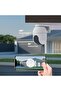 كاميرا مراقبة C8c واي فاي بدقة 8 ميجابكسل و4K مع تغطية 360 درجة، تقنية الذكاء الاصطناعي، تتبع تلقائي بالتكبير، رؤية ليلية ملونة، مقاومة للعوامل الجوية، واتصال ثنائي الاتجاه - 2