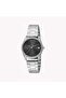 Women's Silver Stainless Steel Watch, Black Dial | Es1l091m0015