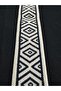 Black and White Patterned Rubber Strip - 4