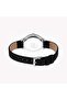 Women's Black Faux Leather Watch, Silver Dial | Es1l197m0015 - 4
