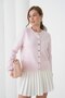 Premium Yarn Crew Neck Regular Fit Knitwear Cardigan Aw25Hi0055 - 2