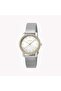 Women's Silver & Gold Stainless Steel Watch, Silver Dial | Es1l119m0045 - 2