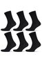 Boxed 6 Pairs Bamboo Derrick Classic Breathable Comfortable Men's Socks
