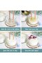 2 Pieces Mini Glass Jars 150 ml – with Bamboo Lid, Leakproof, Storage Container for Spices, Candles, Creams and Food - 3