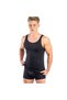 Maksim Ribana Combed Thin F Corded Fabric Organic Cotton Extra Long Men's Undershirt Boxed Pack of 5 - 3