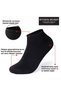 Boxed 10 Pairs Bamboo Jhoseph Unisex Daily Casual Sports Stitch-Free Sneaker Socks - 2