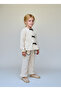 Girl's Cotton Cream Stylish Bow Detail Set – Comfortable and Elegant Design - 2